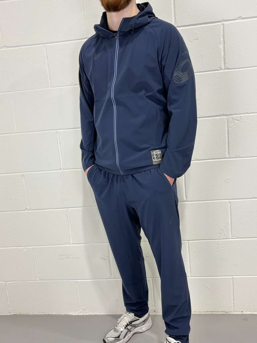 Asics Asia Exclusive Navy Tracksuit