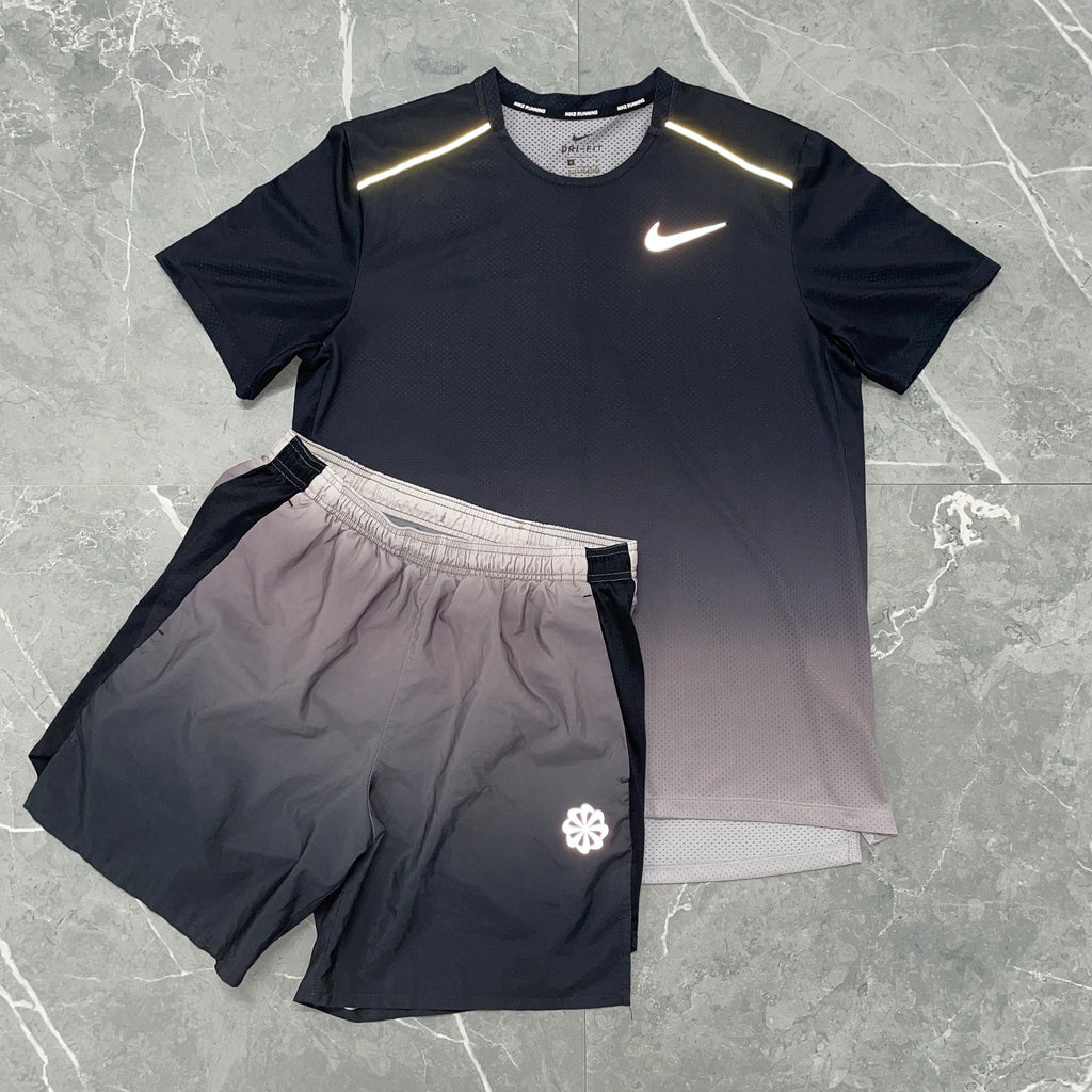 Nike Miler 1.0 Gradient Set - Black/ Grey (2nd Hand)