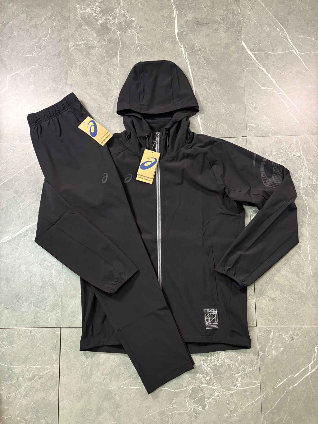 Asics Asia Exclusive Black Tracksuit