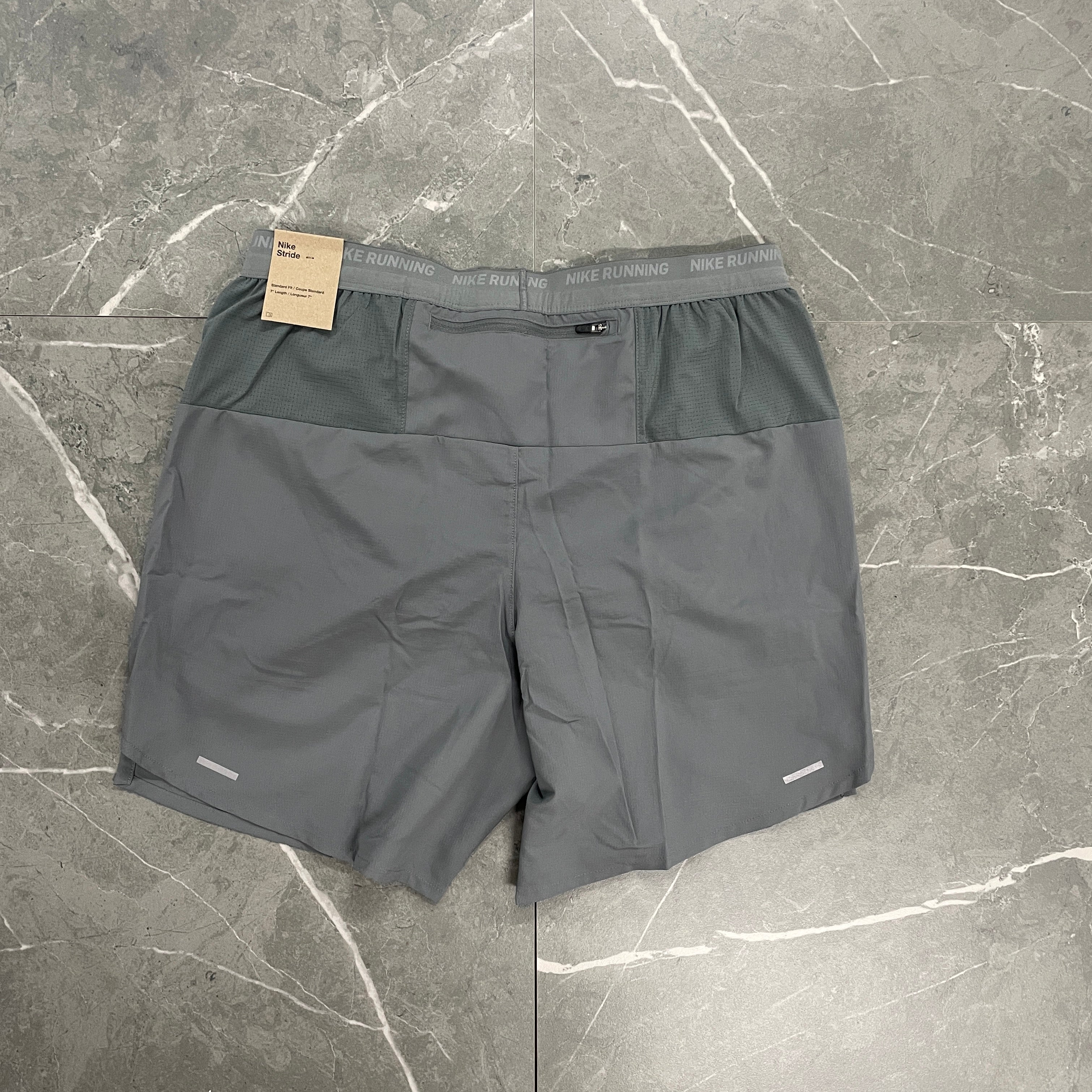 Nike 7” Stride Flex Shorts - Grey