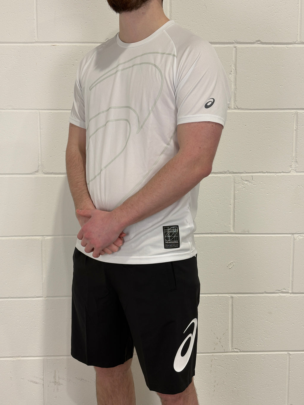 Asics Asia Exclusive Triple Shorts Set - White/Black