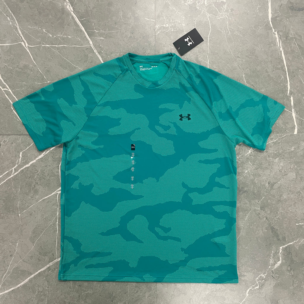 Under Armour Camo T-Shirt - Turquoise