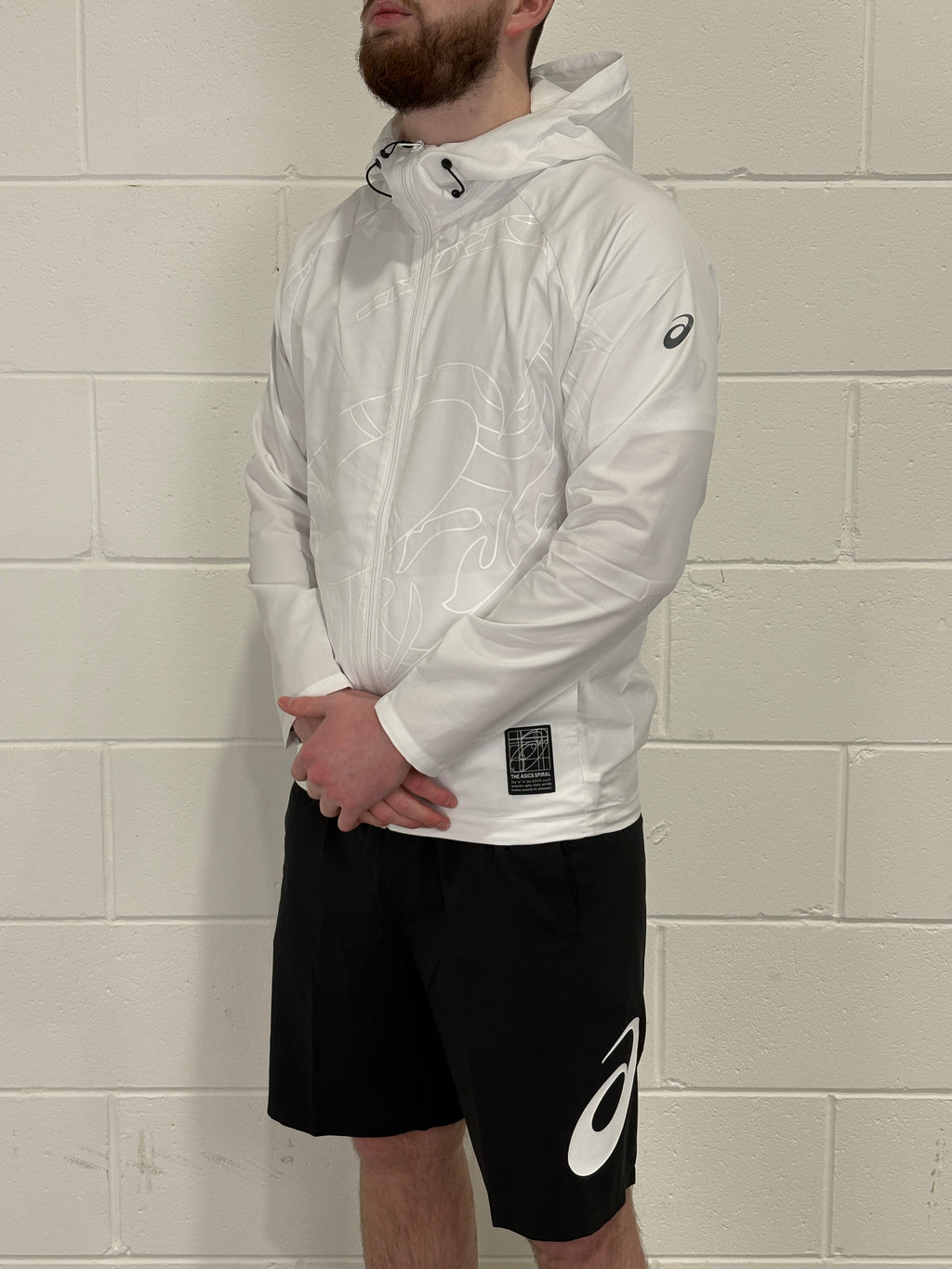 Asics Asia Exclusive Triple Shorts Set - White/Black