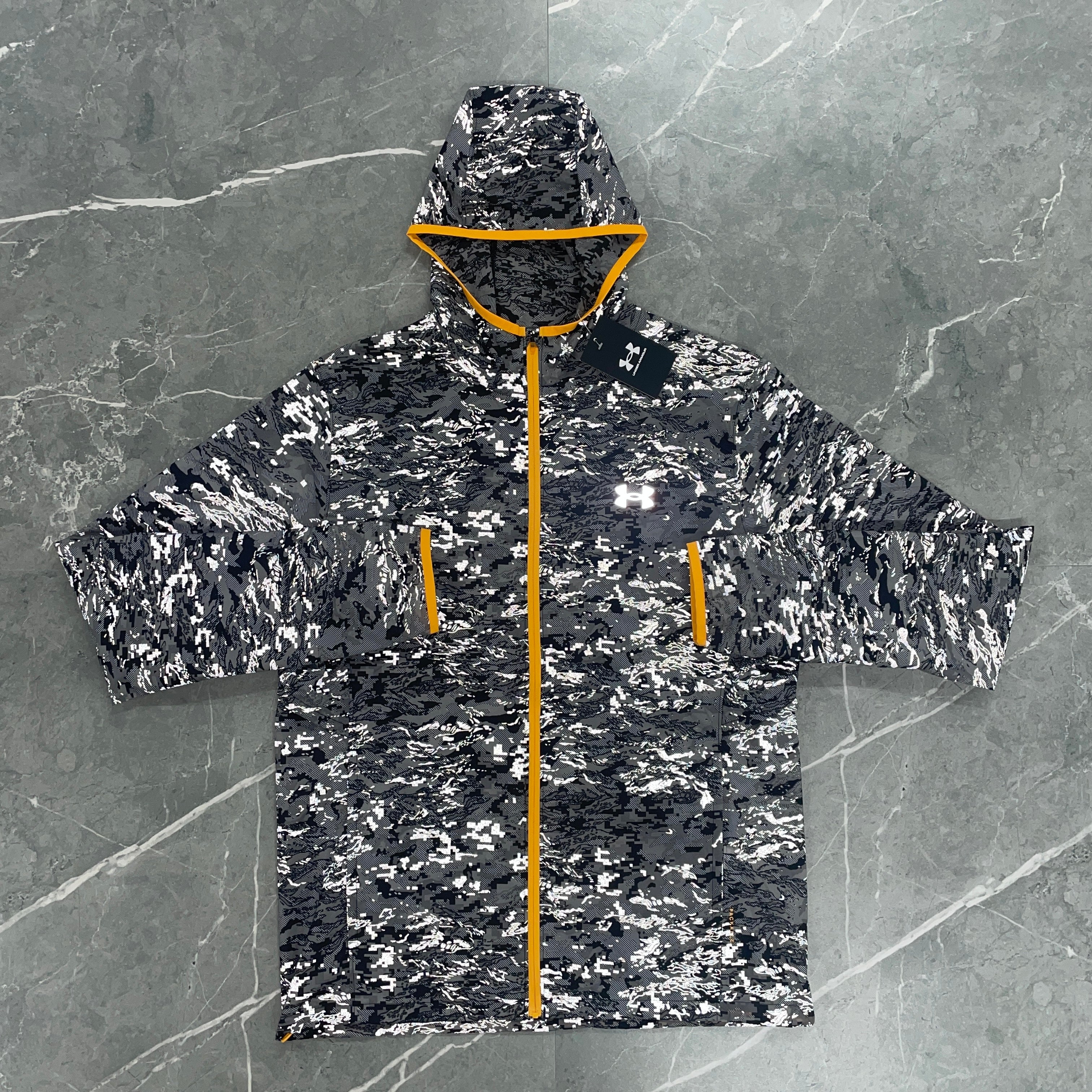 Under Armour Windrunner - Grey/ Orange Camo
