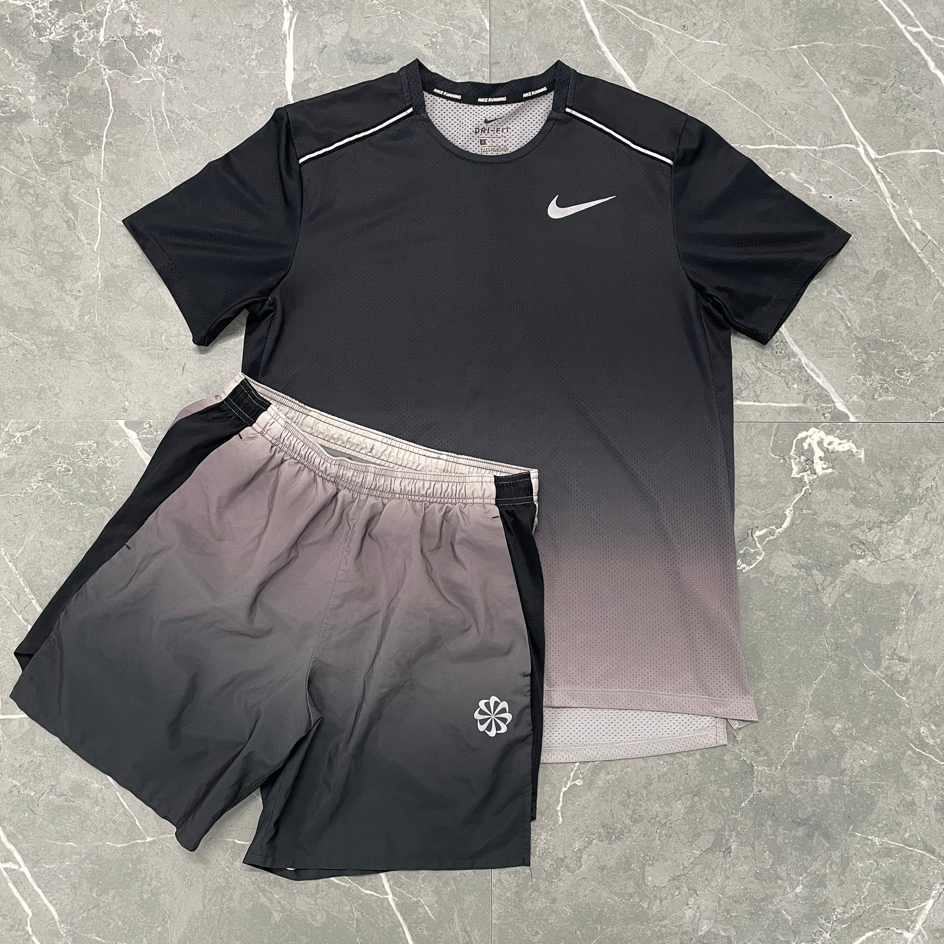 Nike Miler 1.0 Gradient Set - Black/ Grey (2nd Hand)