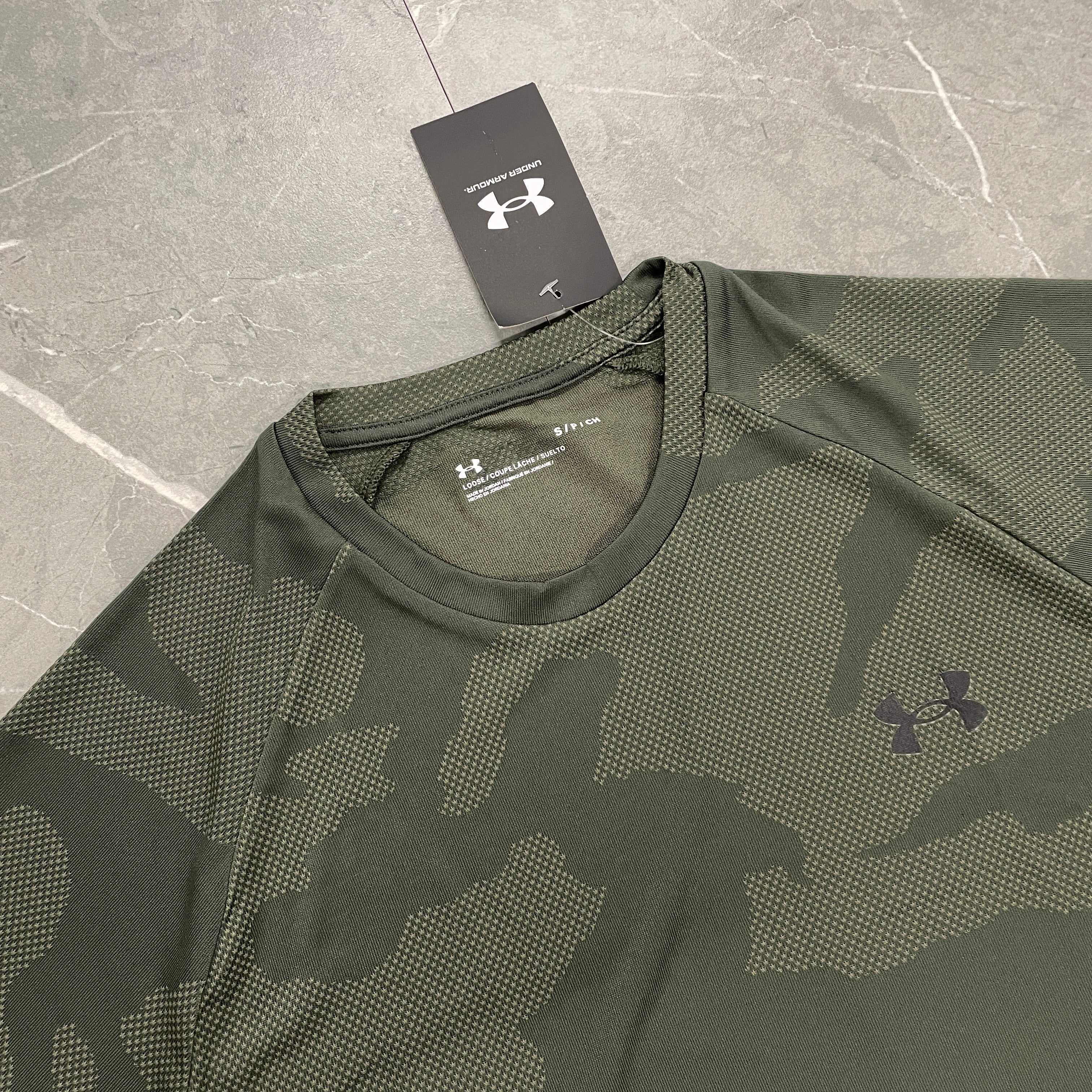 Under Armour Camo T-Shirt - Khaki
